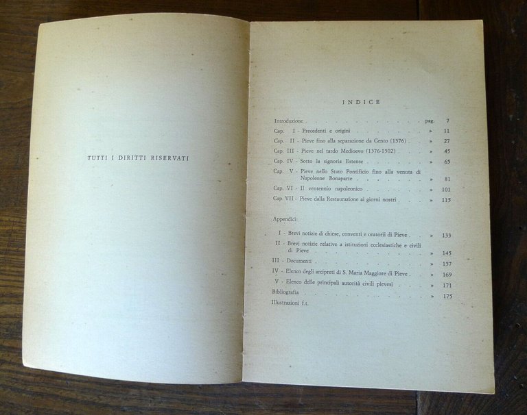 Magnani,UN COMUNE DELLA BASSA BOLOGNESE.PIEVE DI CENTO,1967 Forni[storia locale