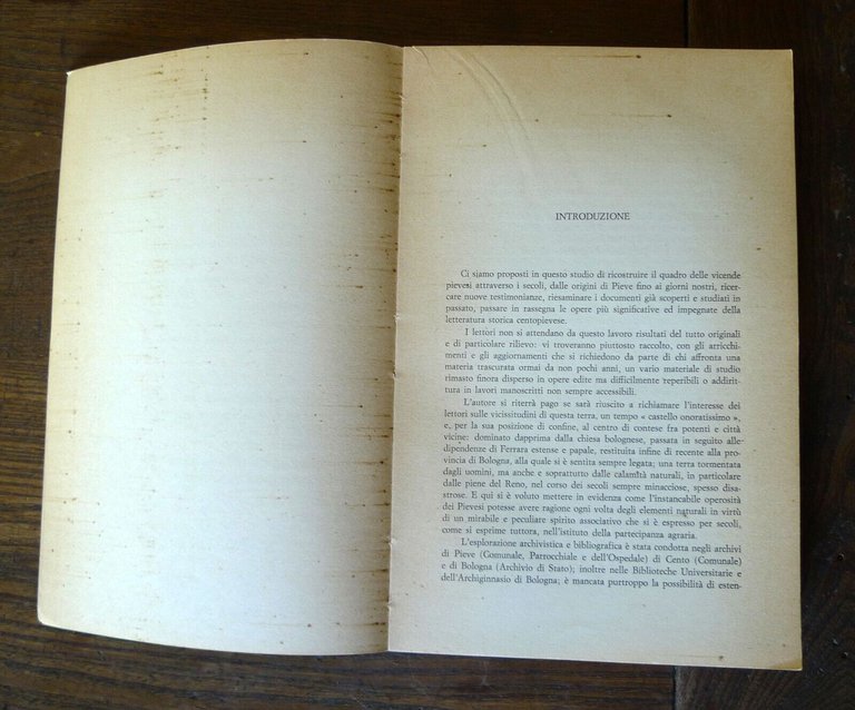 Magnani,UN COMUNE DELLA BASSA BOLOGNESE.PIEVE DI CENTO,1967 Forni[storia locale