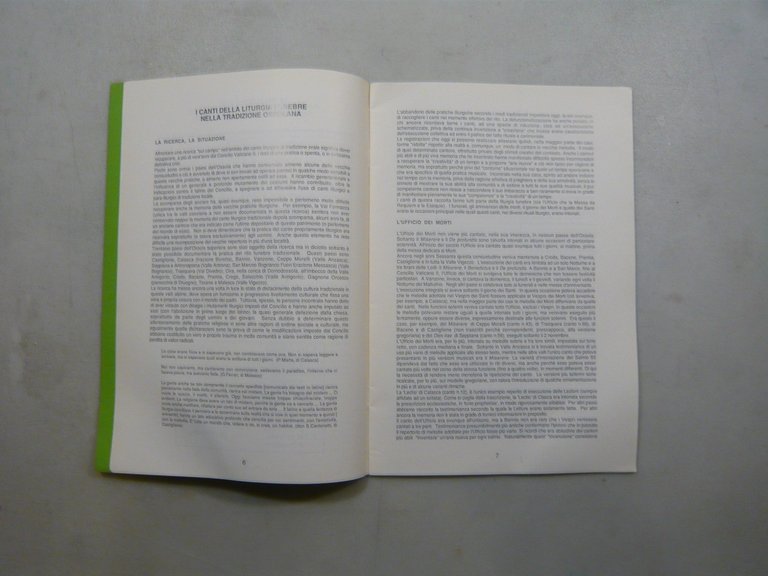 Maltempi,I CANTI DELLA LITURGIA FUNEBRE OSSOLANA,DAMS 1990 | Immagine Gallery 3