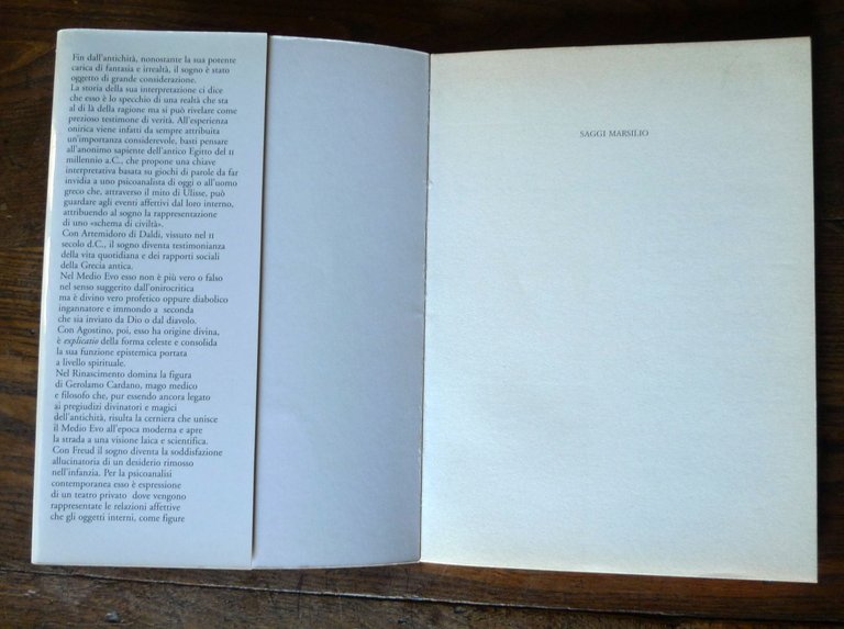 Mancia,BREVE STORIA DEL SOGNO/SONNO & SOGNO,1996-98 Marsilio/Laterza[psicologia | Immagine Gallery 6