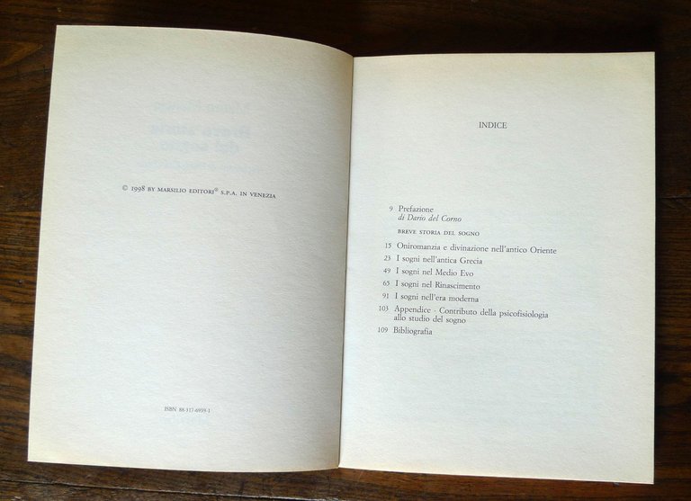 Mancia,BREVE STORIA DEL SOGNO/SONNO & SOGNO,1996-98 Marsilio/Laterza[psicologia | Immagine Gallery 8