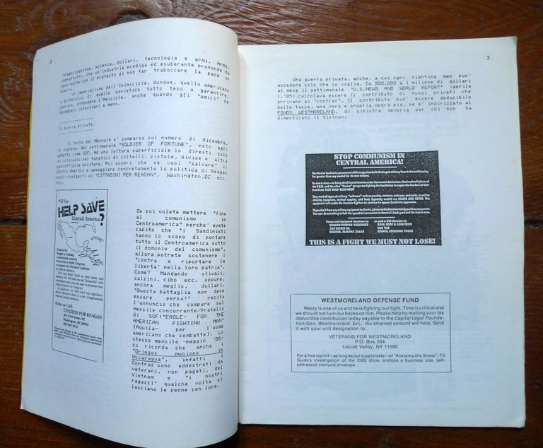 MANUALE DI GUERRIGLIA.CIA FM 95-1A CONTRAS IN NICARAGUA,1985 Quale Difesa | Immagine Gallery 3