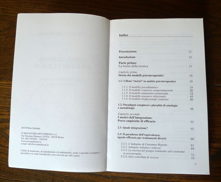 Manucci/Di Matteo,COME GESTIRE UN CASO CLINICO,2010 Sovera[psicoterapia