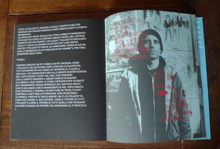 Manuel Cossu,COPS,2024 Andante[cura S.Tossi,illustrazione,THE MANGES,poliziotti | Immagine Gallery 8