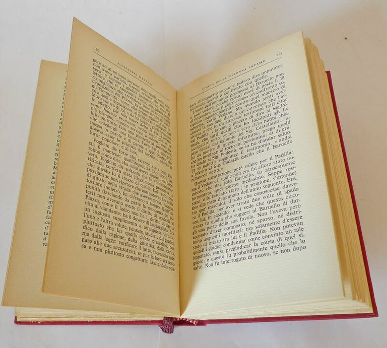 Manzoni,STORIA DELLA COLONNA INFAME/Verri,OSSERVAZIONI SULLA TORTURA,'62 Capitol