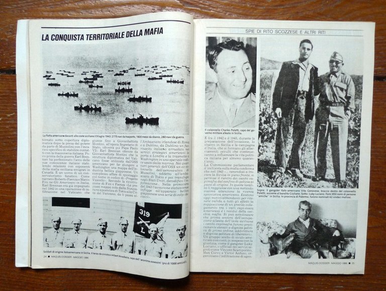 MAQUIS DOSSIER n.3 1986.IL COLPO DI STATO PERMANENTE[massoneria,P2,Calvi,Gelli | Immagine Gallery 3