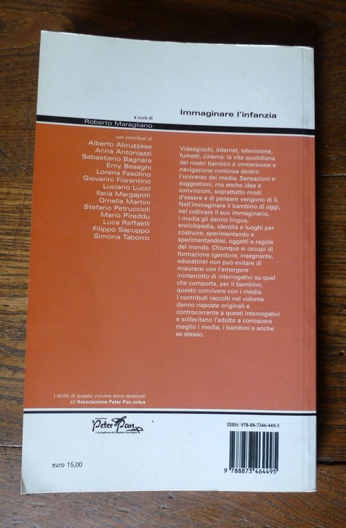 Maragliano,IMMAGINARE L'INFANZIA,2007 Anicia[pedagogia,bambini,media,internet