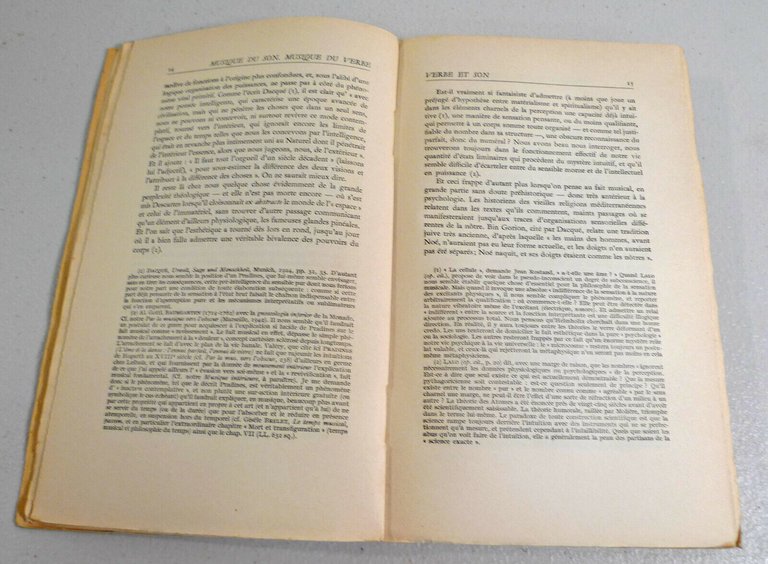 Marcel Beaufils,MUSIQUE DU SON MUSIQUE DU VERBE,1954 P.U.F.[musica,musicologia