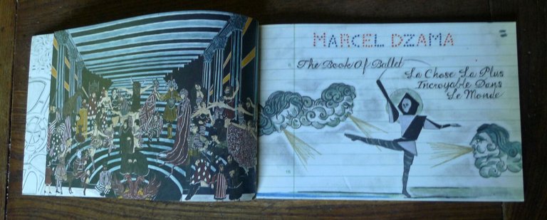 Marcel Dzama,THE BOOK OF BALLET,2016 Zwirner[danza,balletto,illustrazione