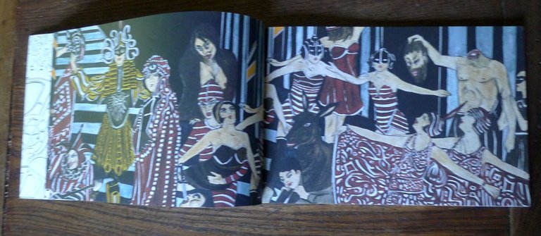 Marcel Dzama,THE BOOK OF BALLET,2016 Zwirner[danza,balletto,illustrazione