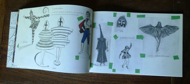 Marcel Dzama,THE BOOK OF BALLET,2016 Zwirner[danza,balletto,illustrazione