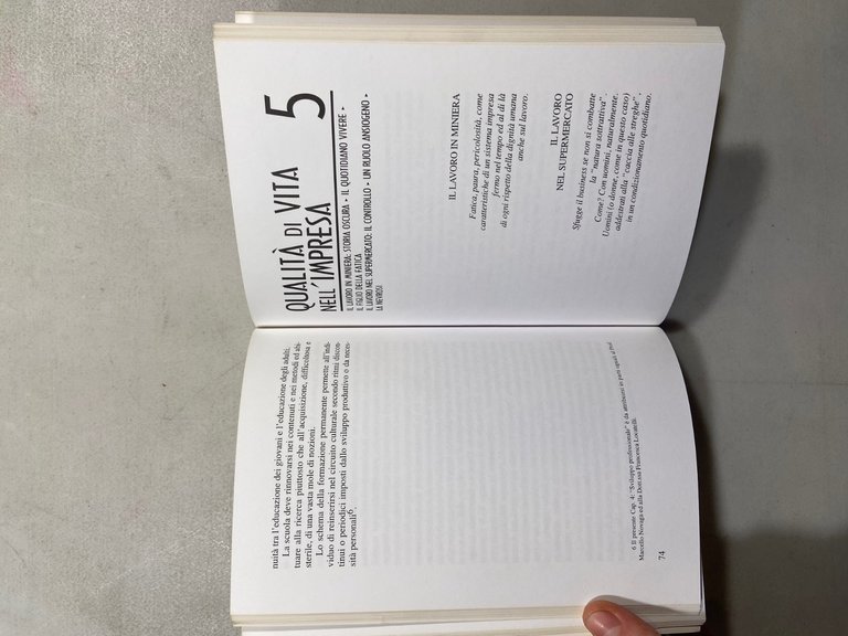 Marcello Novaya, PSICOLOGIA NEL LAVORO,Sapere 1996