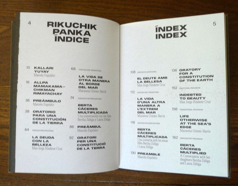 Marcelo Exposito,ORATORY FOR A CONSTITUTION OF THE EARTH,2023[libro artista