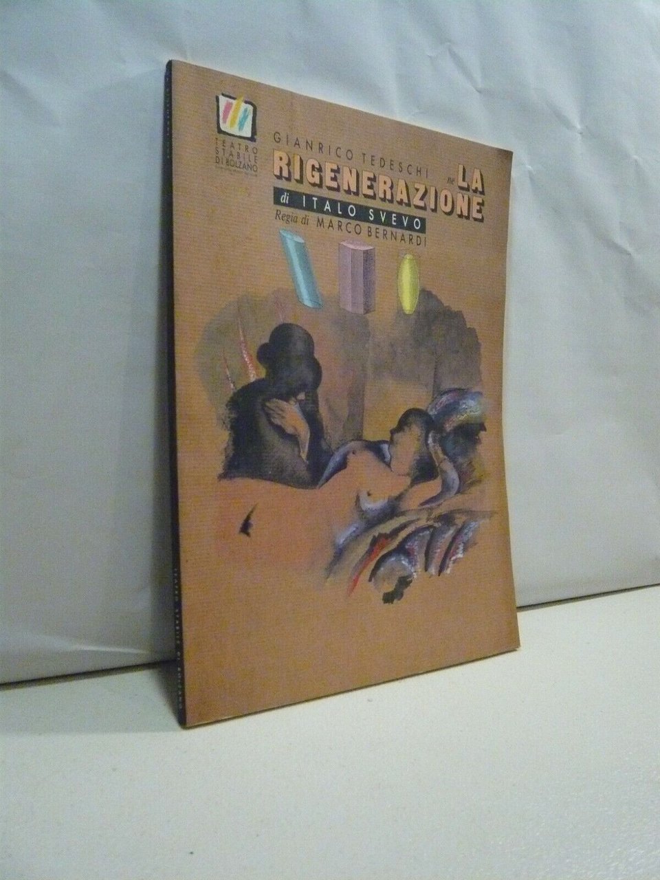 Marco Bernardi,Gianrico Tedeschi ne LA RIGENERAZIONE di Italo Svevo, 1991[Teatro