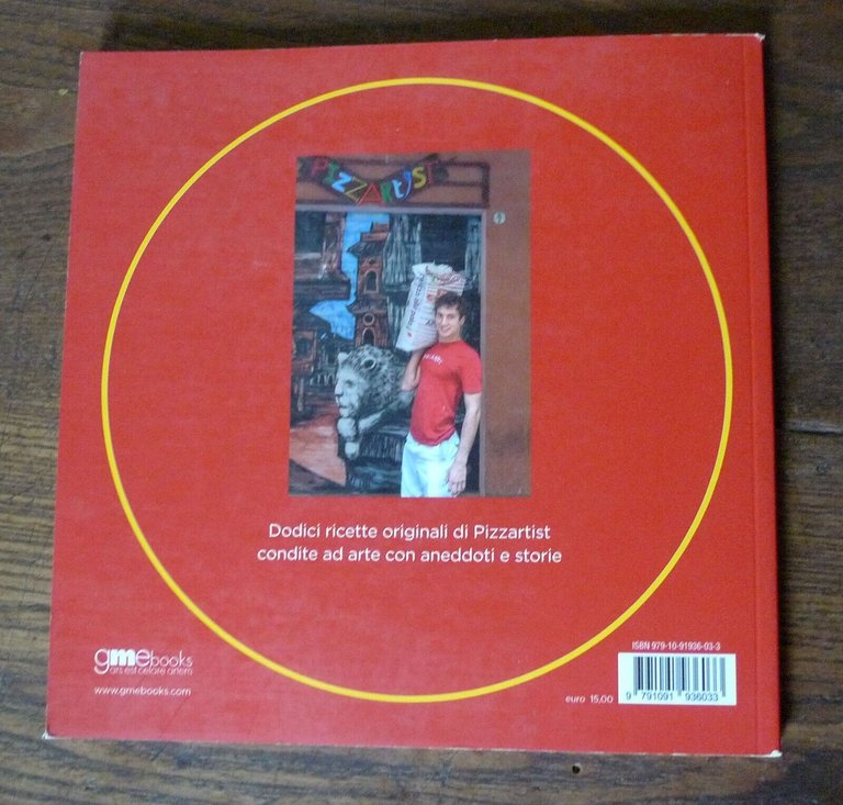 Marco Guerci,POETIC PIZZA,2014 GME[PIZZARTIST,Bologna,vegetariana