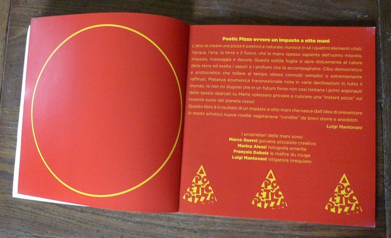 Marco Guerci,POETIC PIZZA,2014 GME[PIZZARTIST,Bologna,vegetariana