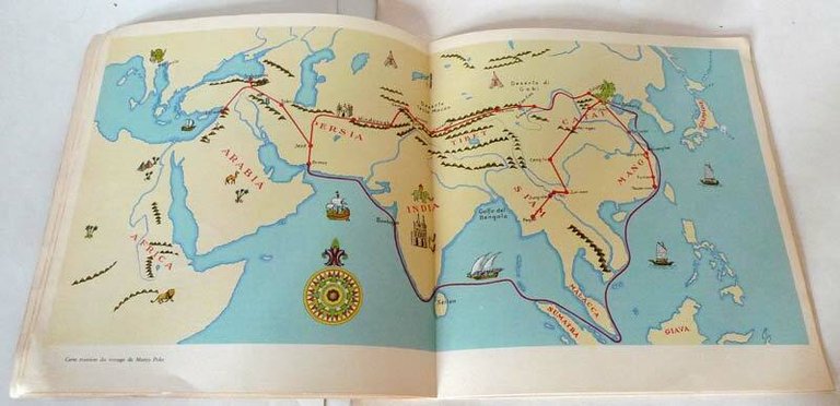 MARCO POLO.CÉLÉBRATION DU VII CENTENAIRE 1254-1954[storia,Venezia