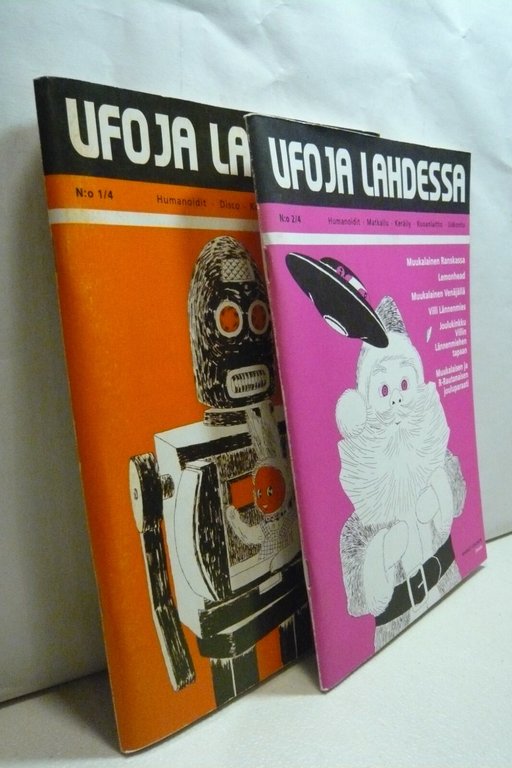 Marco Turunen,UFOJA LAHDESSA n. 1/4 e 2/4, Daada, 2008[Finlandia