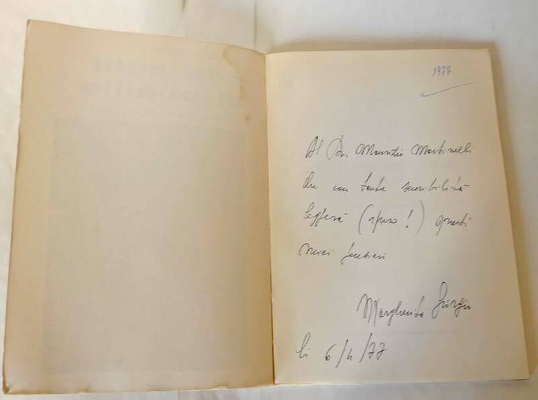 Margherita Giorgio,CON AGHI DI PUPILLE.LIRICHE,Bari 1977[poesia,ill.Franco Nuzzi