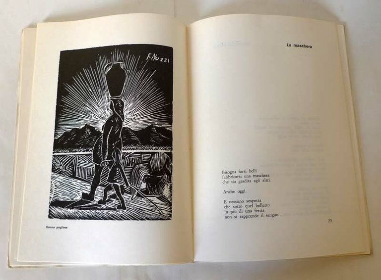 Margherita Giorgio,CON AGHI DI PUPILLE.LIRICHE,Bari 1977[poesia,ill.Franco Nuzzi