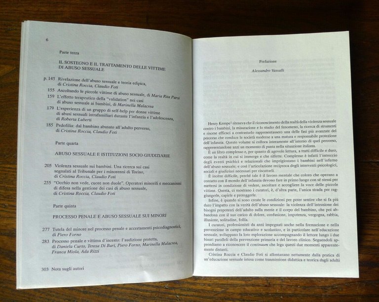 Mariani,L'ALUNNO VULNERABILE/Roccia,Foti,L'ABUSO SESSUALE SUI MINORI'93 UNICOPLI