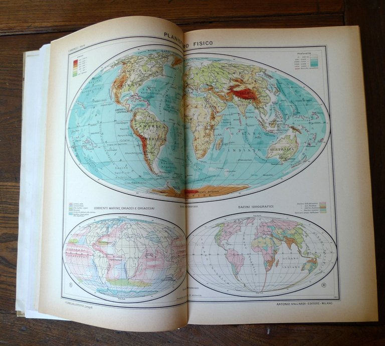 Marinelli,ATLANTE SCOLASTICO DI GEOGRAFIA MODERNA,1958 Vallardi | Immagine Gallery 6