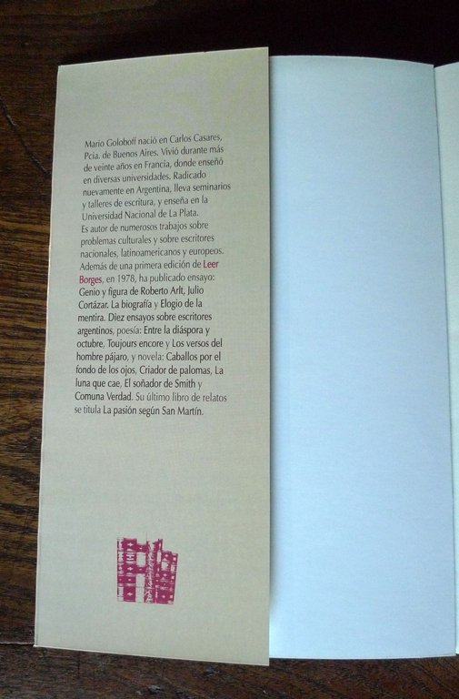 Mario Goloboff,LEER BORGES,2006 Catálogos[critica letteraria