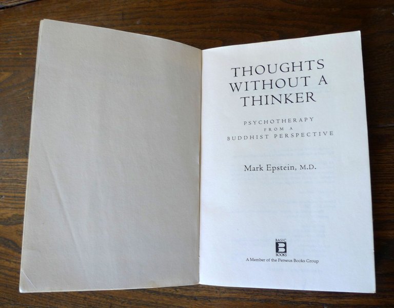 Mark Epstein,THOUGHTS WITHOUR A THINKER,1995[psicoterapia,buddismo