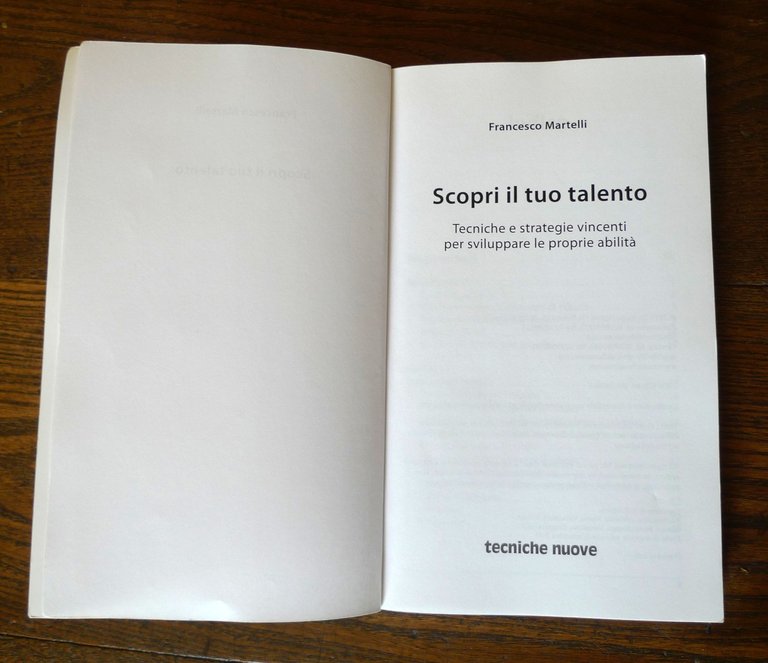 Martelli,SCOPRI IL TUO TALENTO.Tecniche e strategie vincenti,2015[skill coach