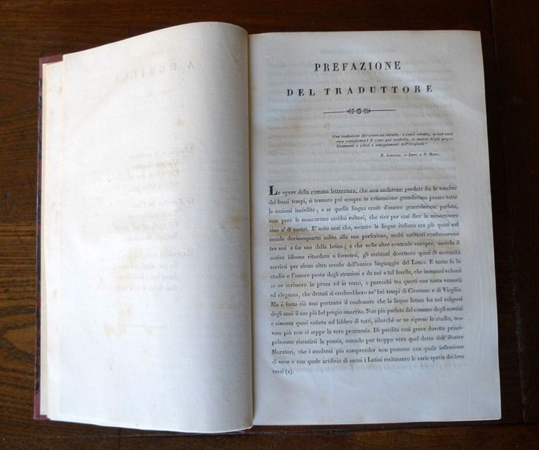 MARTIALIS EPIGRAMMATA.GLI EPIGRAMMI DI MARZIALE 1842 Antonelli[italiano/latino