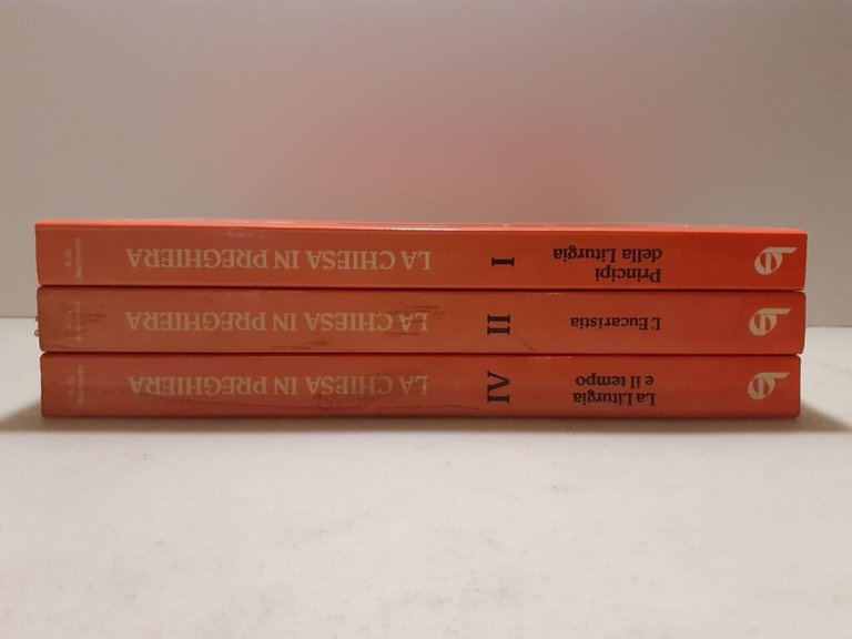 Martimort,LA CHIESA IN PREGHIERA,Introduzione alla Liturgia, 3 volumi