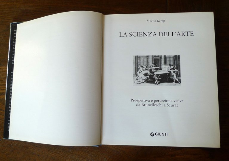 Martin Kemp,LA SCIENZA DELL'ARTE.Prospettiva e percezione visiva,2005 Giunti