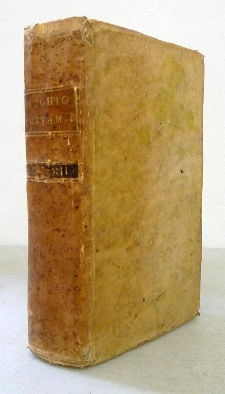 MARTINI,DEL VECCHIO TESTAMENTO TRADOTTO IN LINGUA VOLGARE,XII,1779 Napoli[Bibbia