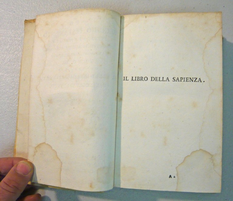 MARTINI,DEL VECCHIO TESTAMENTO TRADOTTO IN LINGUA VOLGARE,XII,1779 Napoli[Bibbia