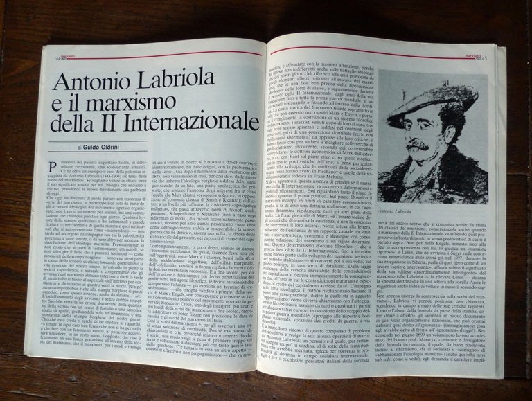 MARXISMO OGGI n.1 1987.RIVISTA BIMESTRALE DI CULTURA E POLITICA[Geymonat,Gramsci