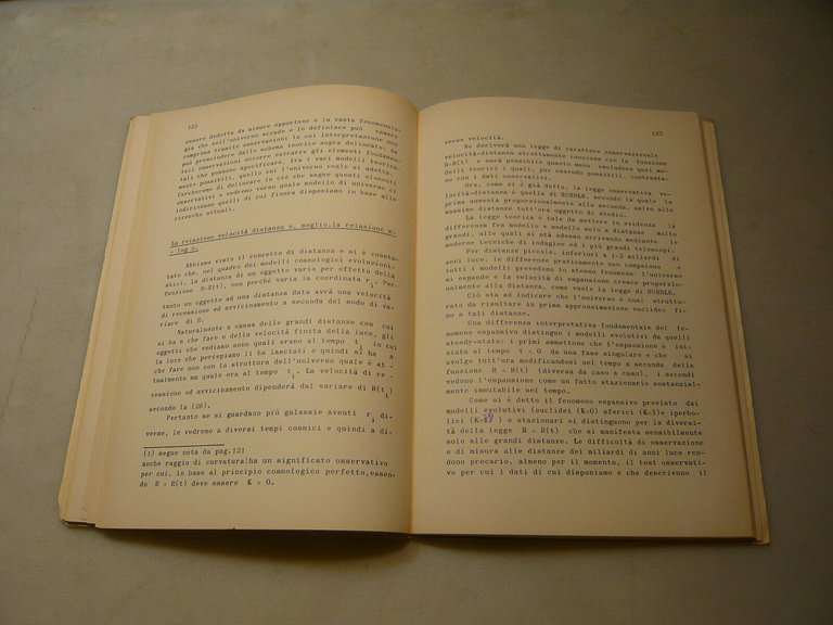 Masani,LINEAMENTO STORICO DELLA RICERCA COSMOLOGICA,Torino,1975