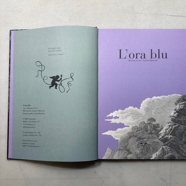 Massimo Scotti e Antonio Marinoni,L’ORA BLU, Topipittori 2009