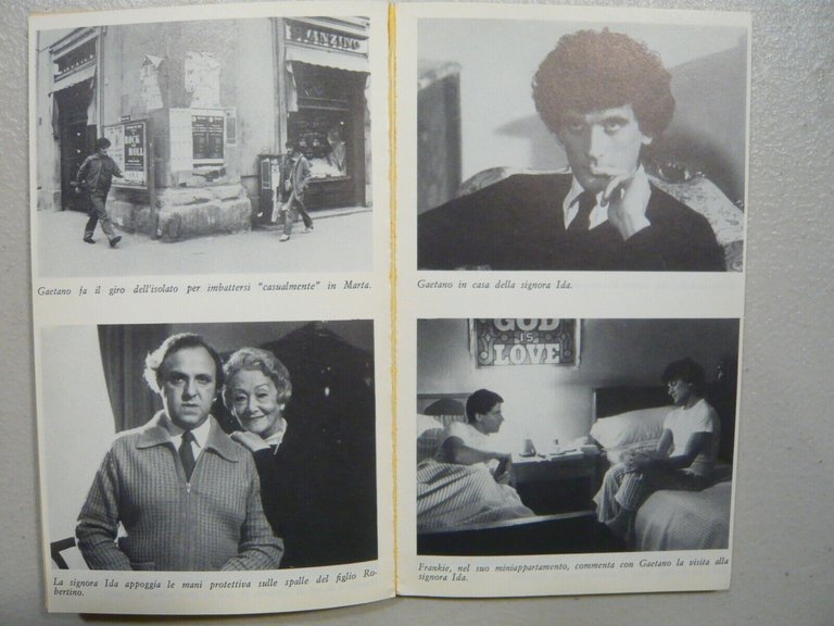 Massimo Troisi e Anna Patinano, RICOMINCIO DA TRE sceneggiatura dal …