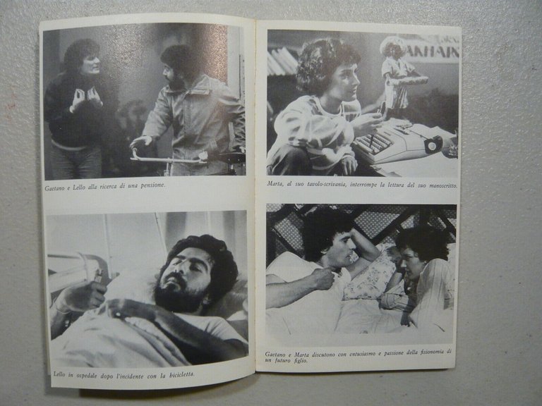 Massimo Troisi e Anna Patinano, RICOMINCIO DA TRE sceneggiatura dal …