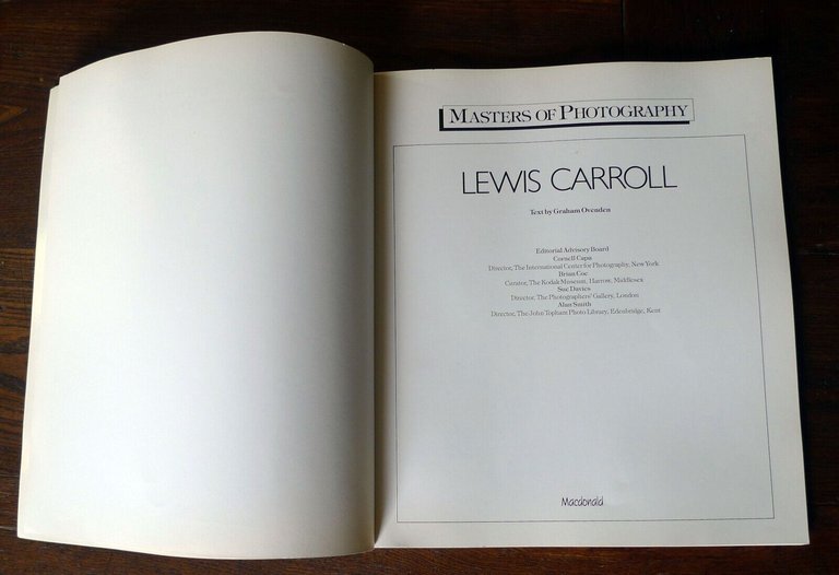 MASTERS OF PHOTOGRAPHY.LEWIS CARROLL,1984 Macdonald[FOTOGRAFIA