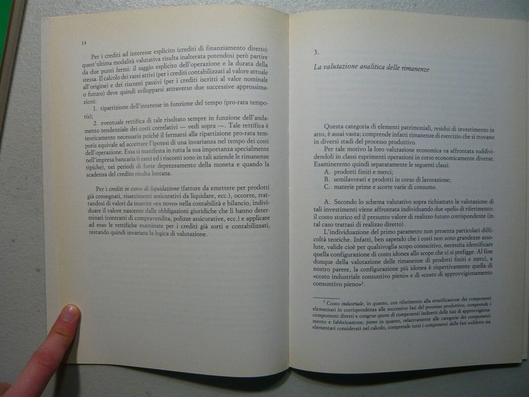 Matacena,Fortunati,IL BILANCIO D’ESERCIZIO LE VALUTAZIONI, Clueb 1988[economia