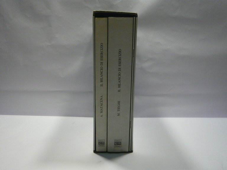 Matacena,Tieghi,IL BILANCIO DI ESERCIZIO,1993,Clueb[economia,contabilità