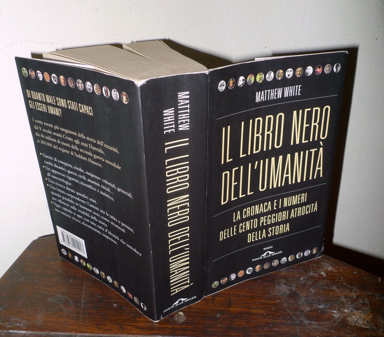 Matthew White,IL LIBRO NERO DELL'UMANITÀ,2011 Ponte alle Grazie[storia,atrocità