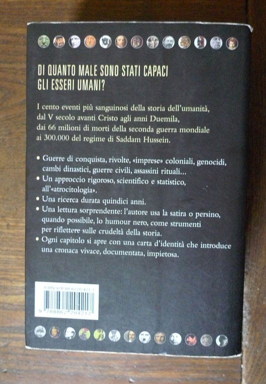 Matthew White,IL LIBRO NERO DELL'UMANITÀ,2011 Ponte alle Grazie[storia,atrocità