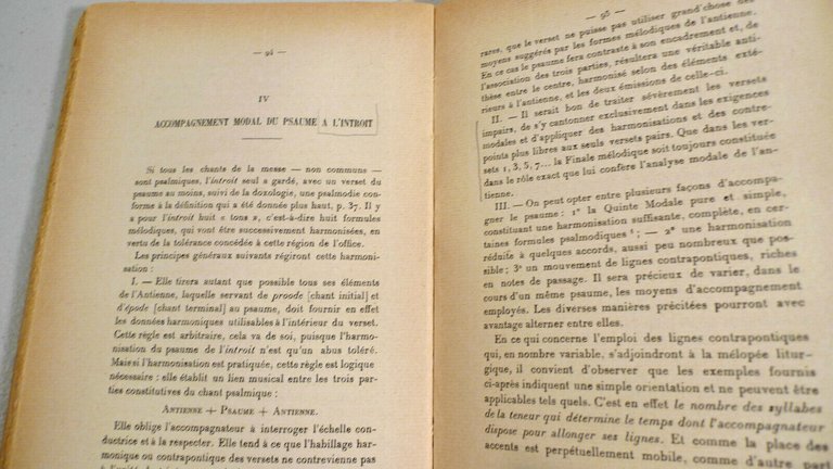 Maurice Emmanuel,TRAITÉ DE L’ACCOMPAGNEMENT MODAL DES PSAUMES,1913[musicologia