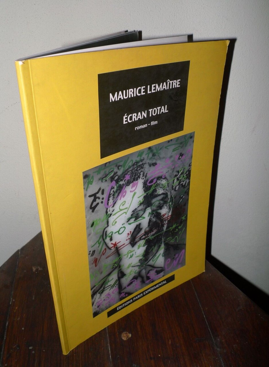 Maurice Lematre,CRAN TOTAL.Roman-film,2005 Paris Exprimental[Lettrisme,cinema