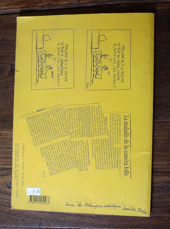 Maurice Lematre,CRAN TOTAL.Roman-film,2005 Paris Exprimental[Lettrisme,cinema