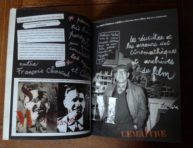 Maurice Lematre,CRAN TOTAL.Roman-film,2005 Paris Exprimental[Lettrisme,cinema