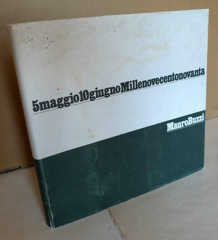 MAURO BUZZI.FOTOGRAFIE 1977-1988,Catalogo mostra antologica,Colorno[fotografia