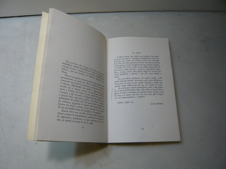 Mazzini,IMOLA D'UNA VOLTA,Milano-Roma,1942